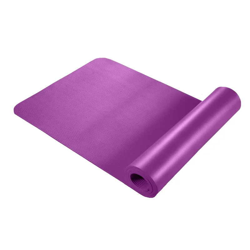 

custom logo wholesale private label pilates fitness workout anti slip NBR yoga mat, Blue, pink ,green ,purple, black