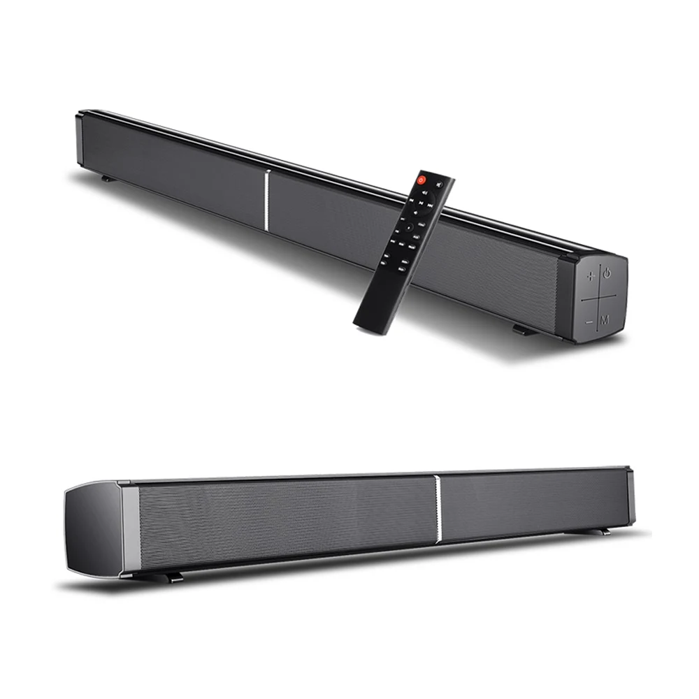 

TV USB Soundbar 40W Marine Sound Bar Speaker 12V For Smart TV, Detachable 2.0 channel wireless Curved Soundbar