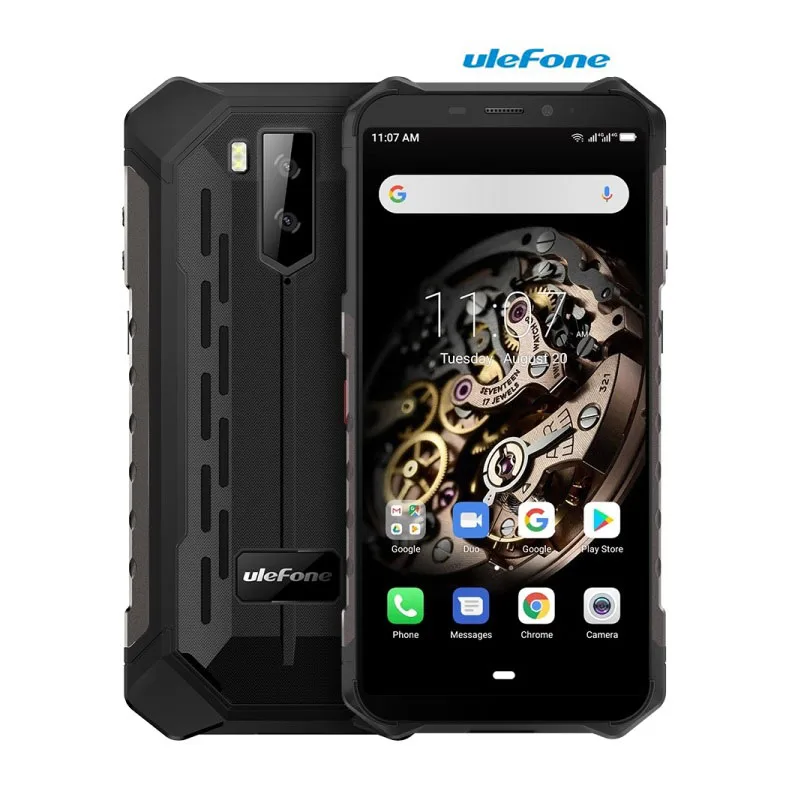 

Fast Shipping Ulefone Armor X5 3GB+32GB Rugged Phone Android 9.0 NFC 5000mAh Large Battery Celular Mobile Smart Phones
