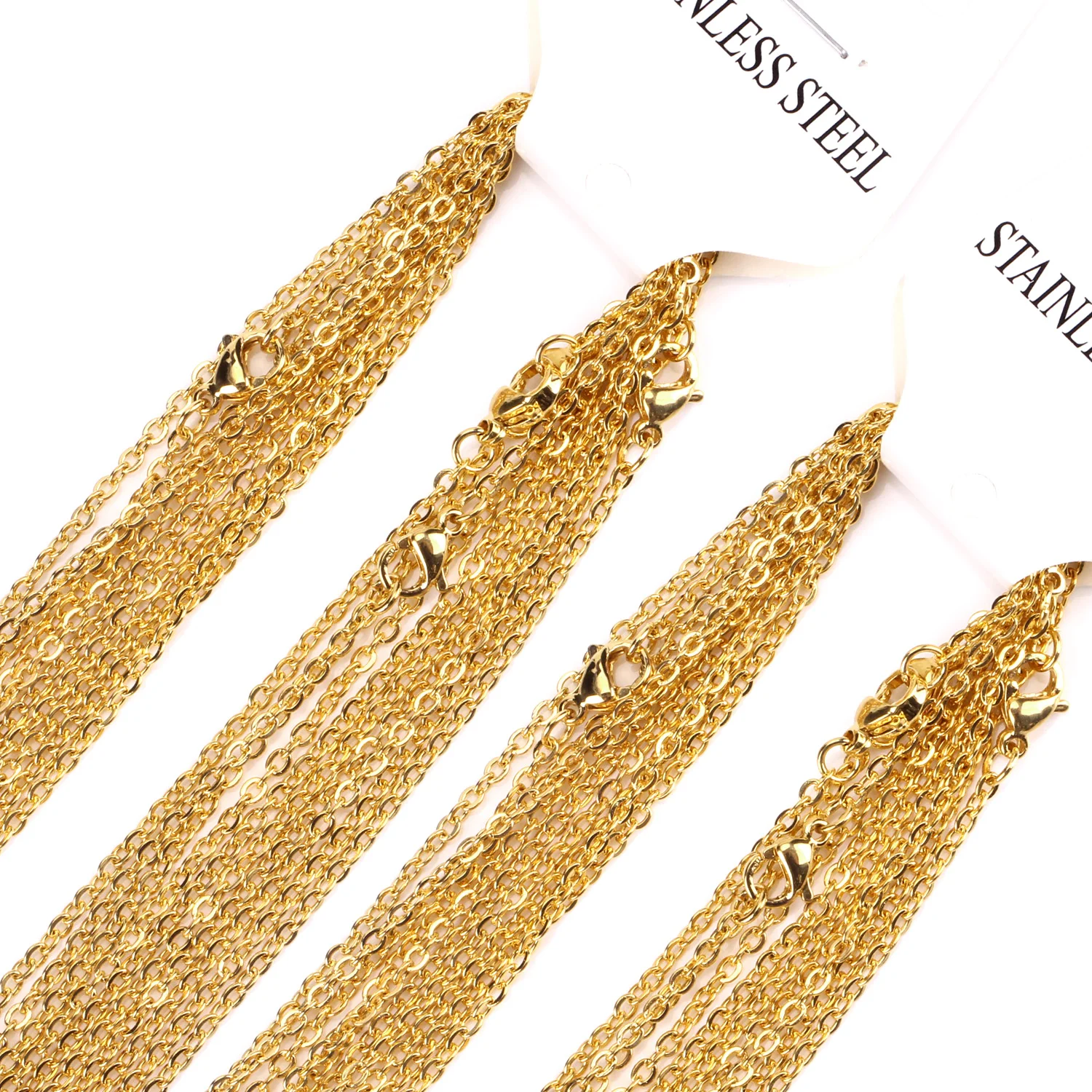 

Stainless Steel Chain Jewelry For Making Necklace Accessory Meter Chain Wholesale