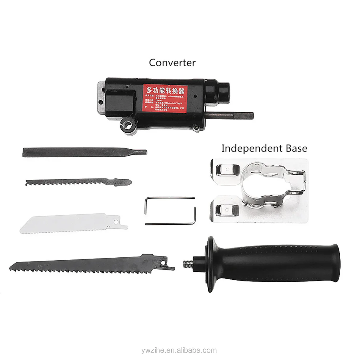 multifunction reciprocating saw attachment change electric