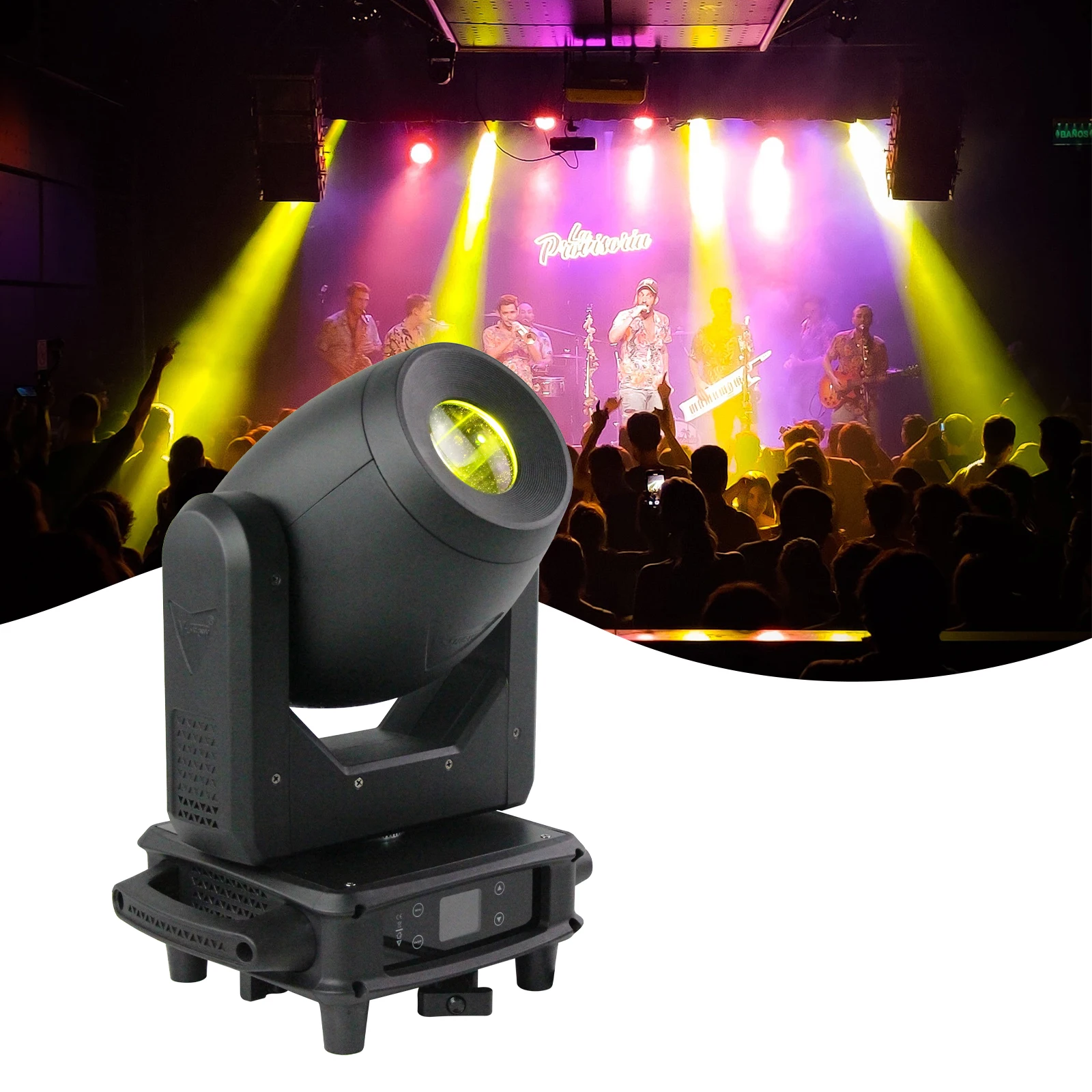 

Ship from Europe S718 150w spot moving head light 3pin dmx control 17degree Beam Angle LED Moving head for DJ theater disco