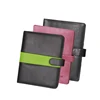 VIP gift custom unique file folder A4 pu leather document holder