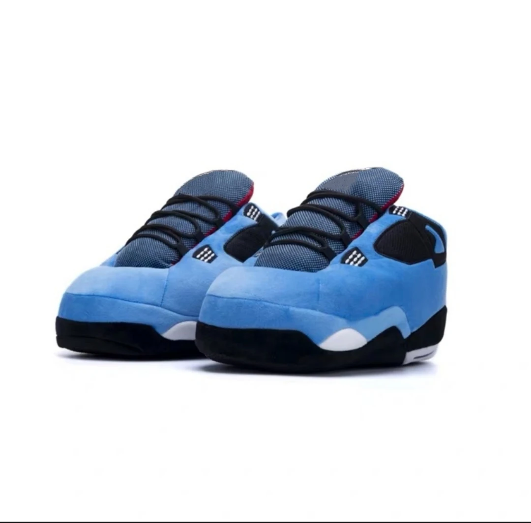 

Wholesale New Design Fashionable Indoor Plush Jordan AJ House Sneaker Slippers