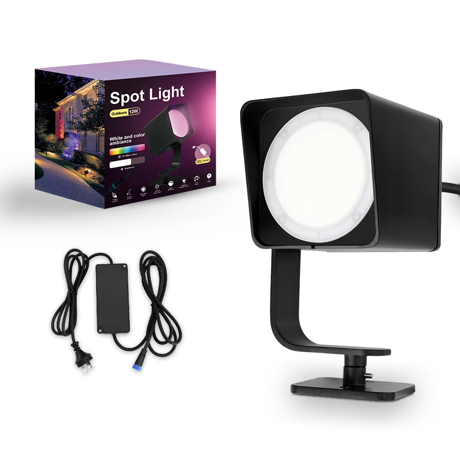 

Outdoor Garden IP65 RGB WIFI Smart Life TUYA APP Control Led Spot Light