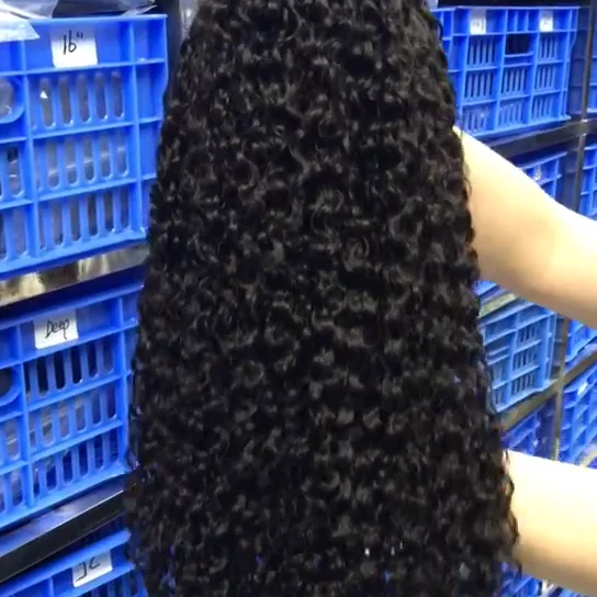 

Quality And Cheap Natural 30 Inch Malaysian Bulk Bundles Short Wavy Water Wave Dropship Invisible Lace Front Human Hair Wigs