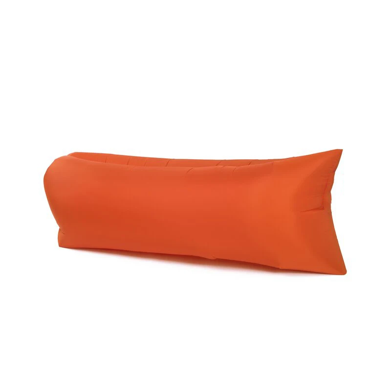 

Factory lazy bag inflatable lounger hammoch portable ultralight air sofa couch for beach sleeping bag, Customized color