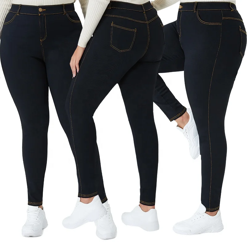 

Brand New Stretch Casual Fashion jeggings 2021 Wear Now Skinnies Plus Size Women Jeans For Womens