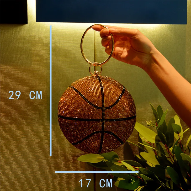 diamond basketball purse