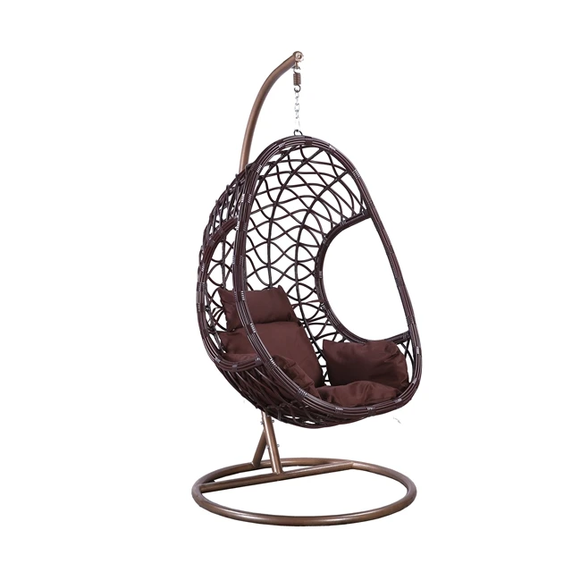 Wholesale Price Patio Hanging Swing Garden Rattan Wicker Chair,Hanging