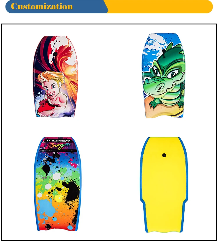 Custom Fiberglass Bodyboard Graphics Body Board Foam Boogie Board