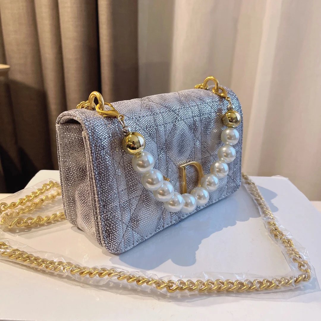 

Famous brand Designer women luxury handbags Wholesale Ladies Messenger Bag Crossbody Bag, Fish scale gray