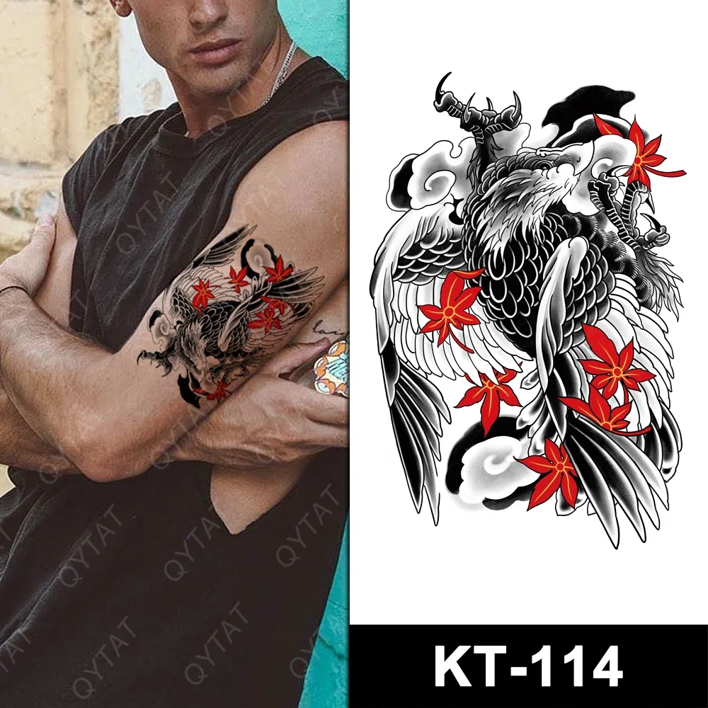 

QYTAT Realistic Ink Prining Fake Temporary Tatoo Sticker For Men