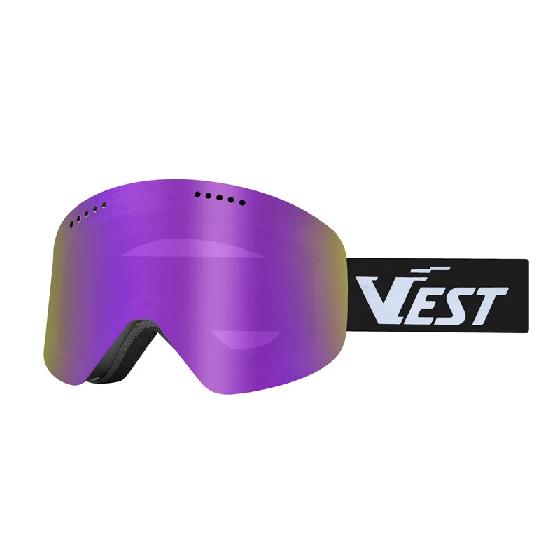 

VEST Sports Rimless Design Anti-fog Winter Sports Eyewear Frameless Snowboard Glasses Snow Rimless Ski Goggles