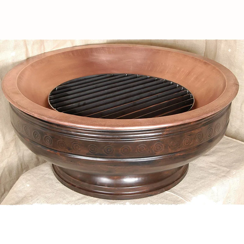 
Buffed Edged Ephesos Fire Pit 