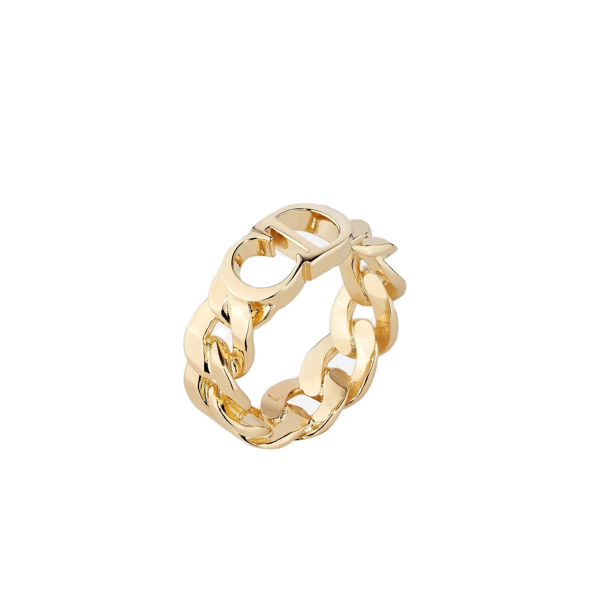 

HAOY Diorally CD Danseuse Etoile Ring Gold plated Trendy Rings Women Jewelry No box