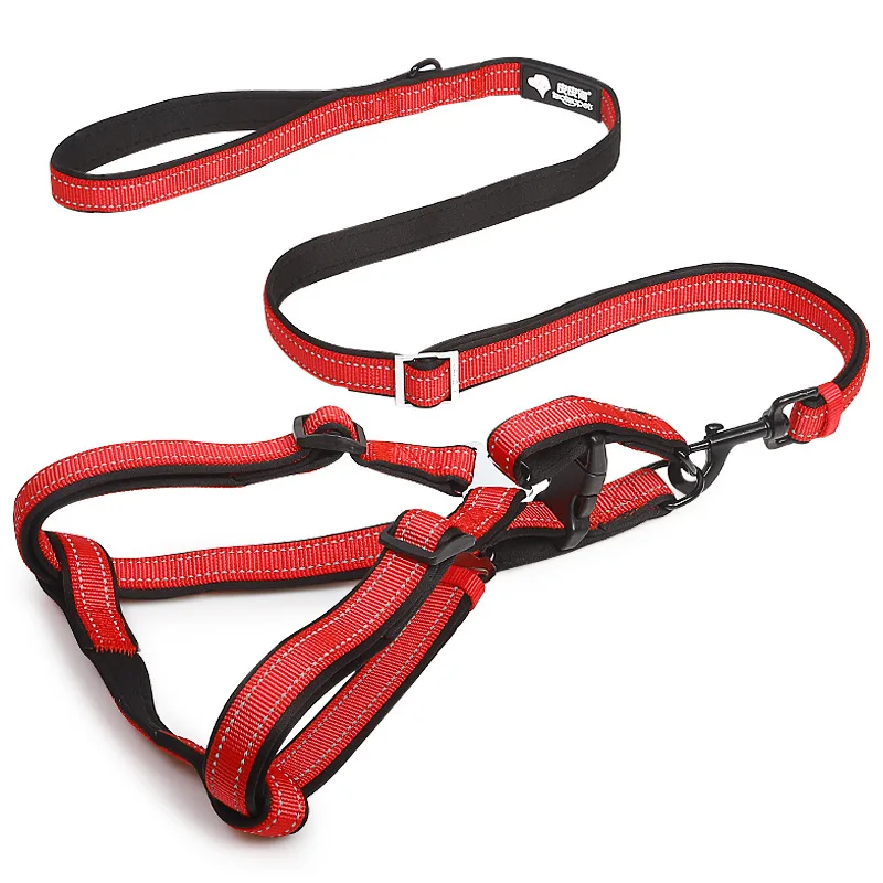

Spot Wholesale Dog Leash Adjustable Length Pet Leash Dog Vest Leash Pet Supplies