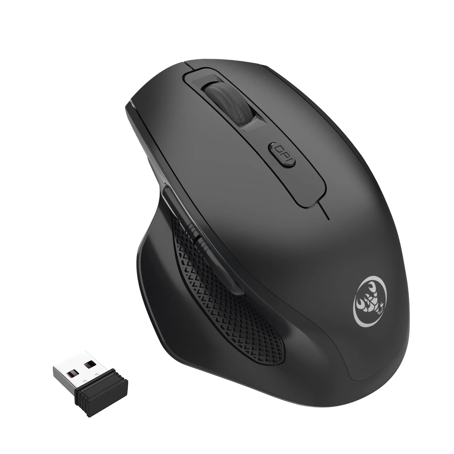 

vertical wireless silent rechargeable mouse 6 button wireless 2400dpi adjustable mouse