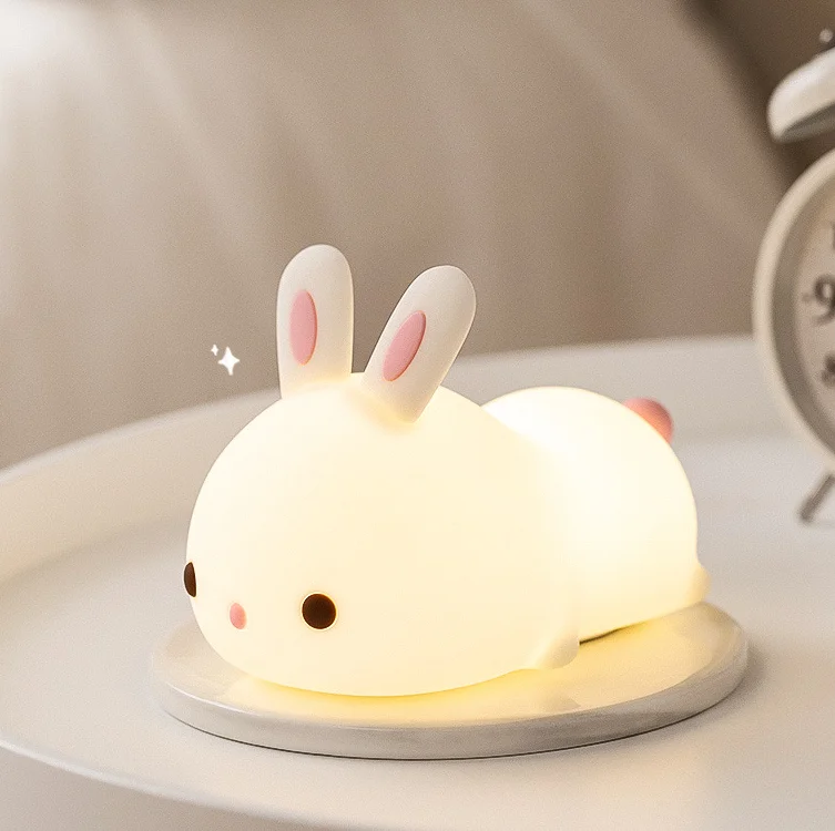 Animal Light For Outdoor Led Lamps Animals Rabbit Shaped Silicone Night