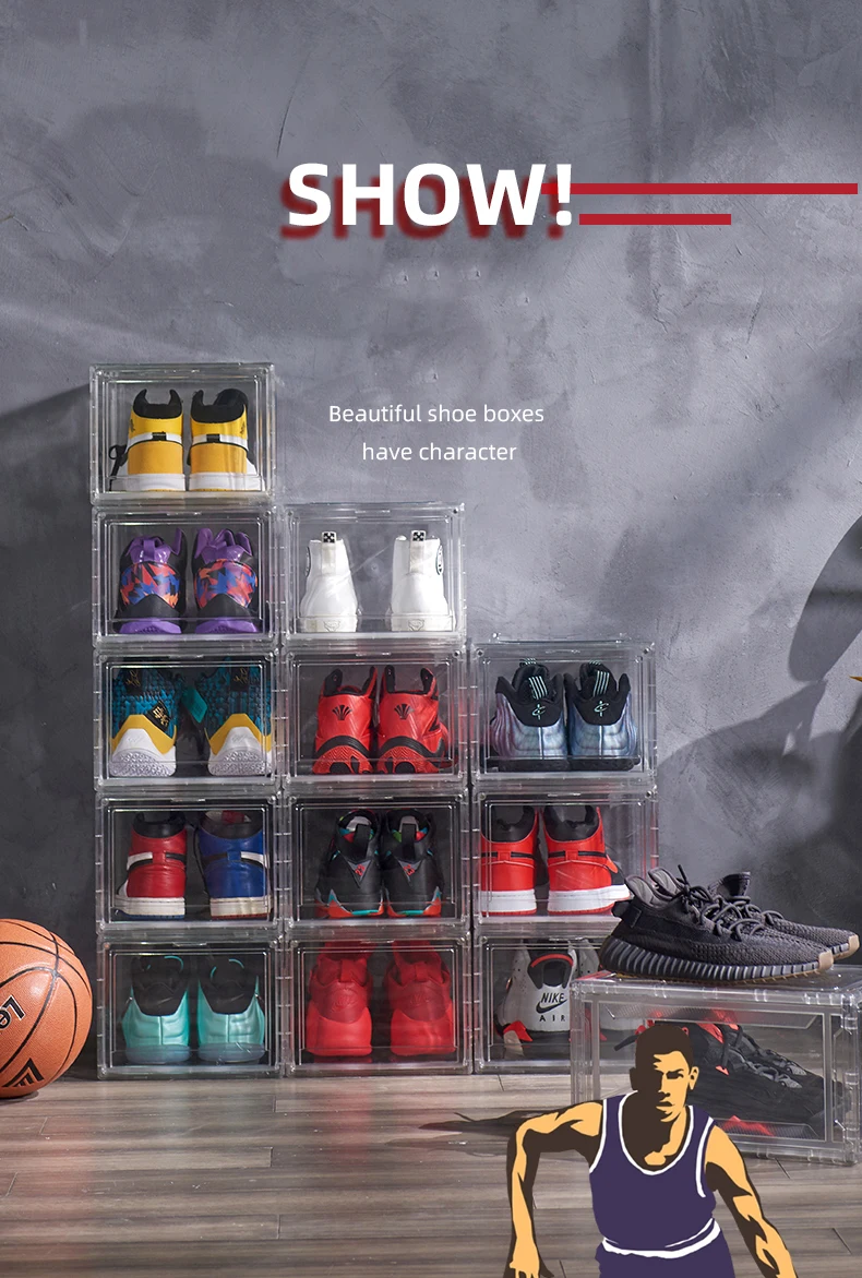 stackable clear shoe drawers on Wholesale Clear Plastic Stackable Side Door Shoe Storage Organizer Box Buy Side Door Shoe Box Stackable Shoe Box Shoe Organizer Box Product On Alibaba Com