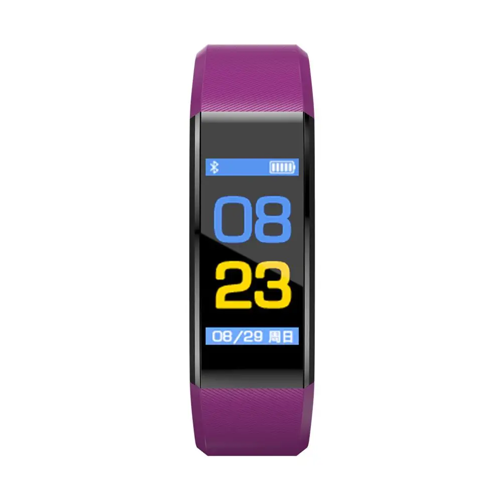 

Bracelet Color Screen Blood Pressure Heart Rate Sleep Monitoring Sport Pedometers