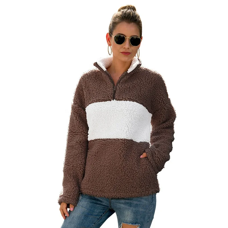 

Women's Autumn And Winter Zipper Pullover Coat Sweater Hoodies