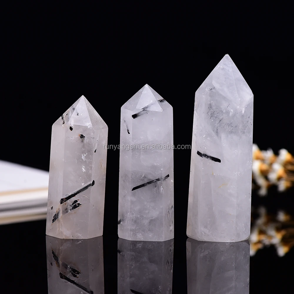 
Wholesale Natural polished gem stone towers crystal tower point bulk wand points for reiki 