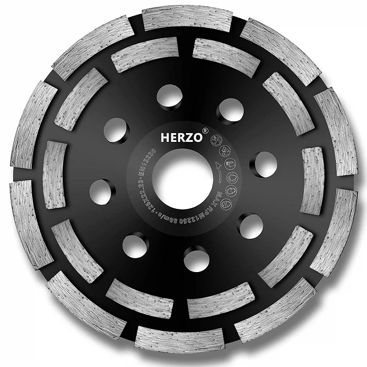 

HERZO Marble Concrete Masonry Granite 125MM/5inch Diamond Grinder Discs