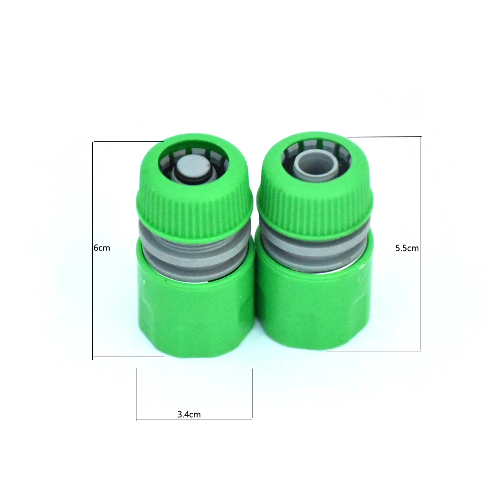 

1/2" Pvc Expandable Garden Hose Plastic Quick Connector Pipe Fitting Garden Hose Connector, Customized