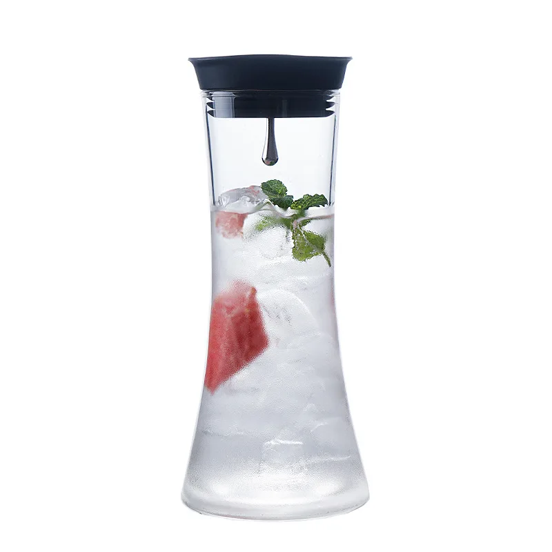 

Hand-Made Heat Resistant Food Grade High Borosilicate Glass Water Pitcher