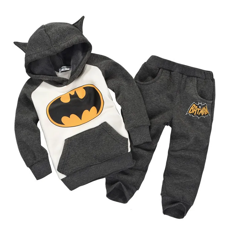 

2-6T boy's clothing sets Spring autumn kids cartoon hooded sweatshirts pants 2 pcs children clothes sets boys wear tracksuit, Picture