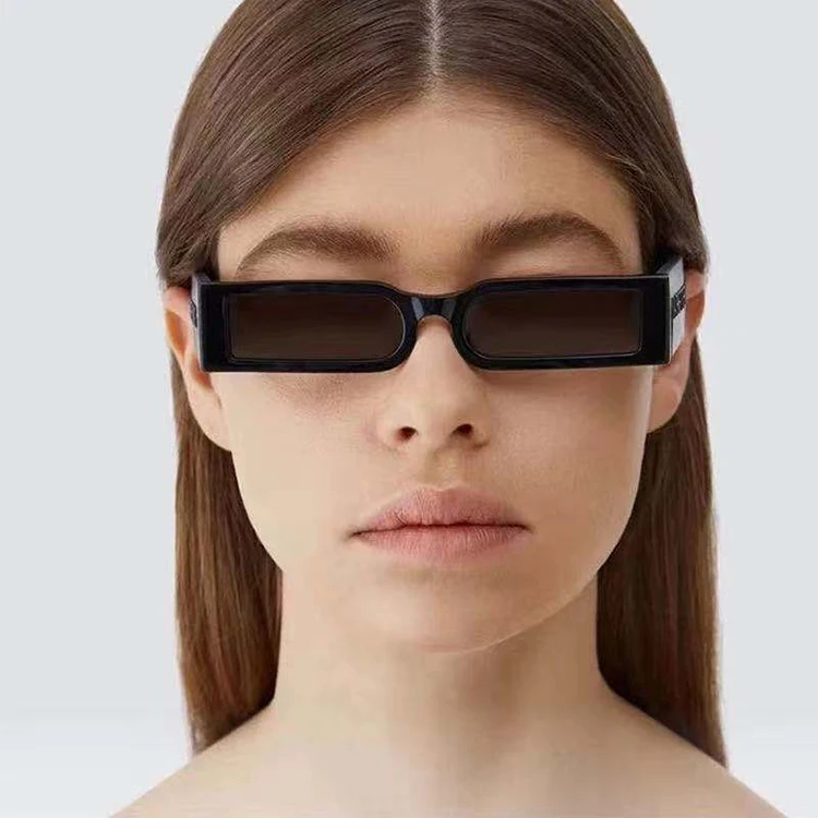 

New Fashion Personality Sun Glasses Small Frame Shade Sun Glasses 2021 PC Women Men Sunglasses, 5 colors