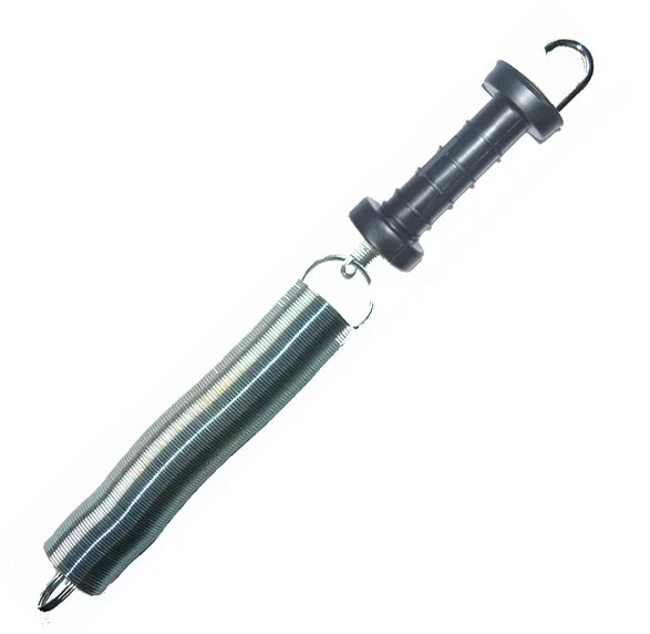 

Manufacturer High Quality Animal Farm Electric Fence Equipment Terrui HDL012 Gate Handle Spring Kits, Black or customized