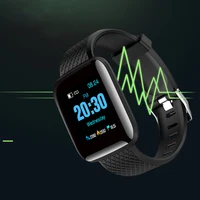 

d13 smart watch 2020 waterproof color screen heart rate 1.3-inch blood pressure sleep with bluetooth earphone sports band smart