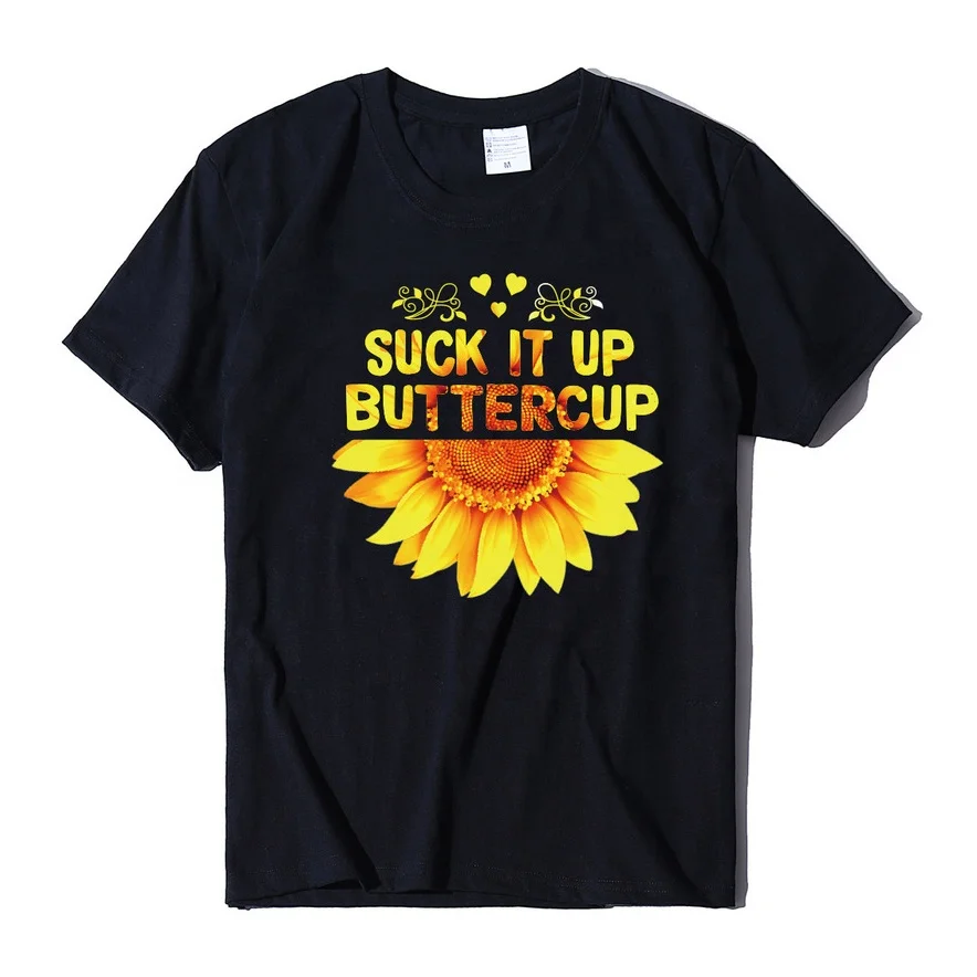 

Sunflower Letter Short Sleeve Crew Neck Tee Shirt Top for ladies, 23 colors