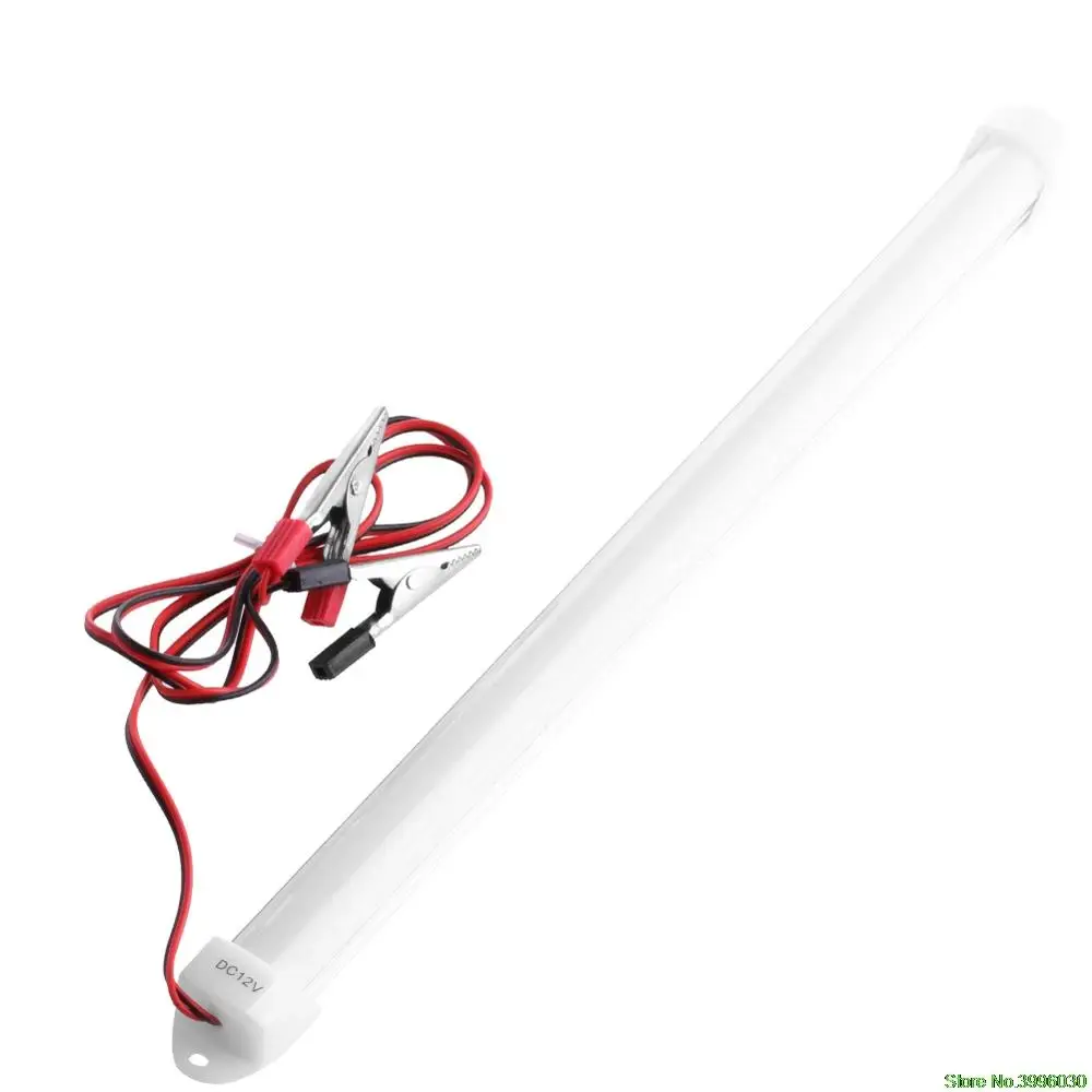 Wholesale T4 tube light15cm 30cm 50cm low voltage led tube DC 12V lamp with wire clip