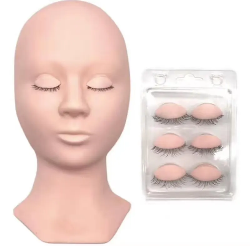 

Wholesale Professional Eyelash Extensions Training Mannequin Head