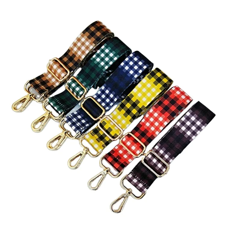 

Meetee B-J045 New Stripe Ribbon Straps Adjustable Shoulder Messenger Bag Accessories, Color