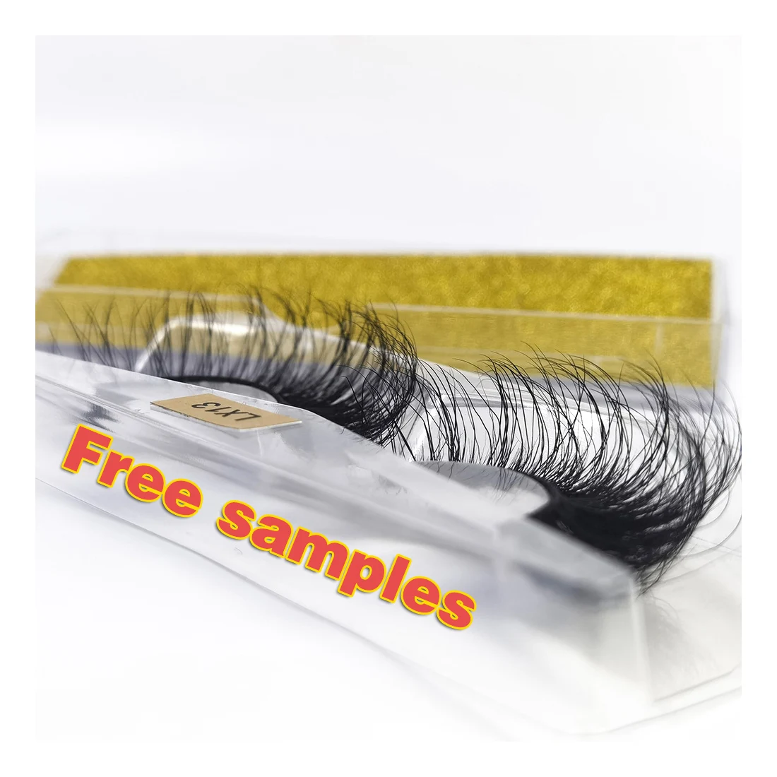 

In Stock Natural Long Russian Volume Strip Lashes Wholesale Dramatic Russian Style Eyelash Extensions D Curl Faux Mink Eyelashes