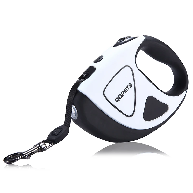 

New Style Wholesale Custom Logo Led light Retractable Pet Dog Leash