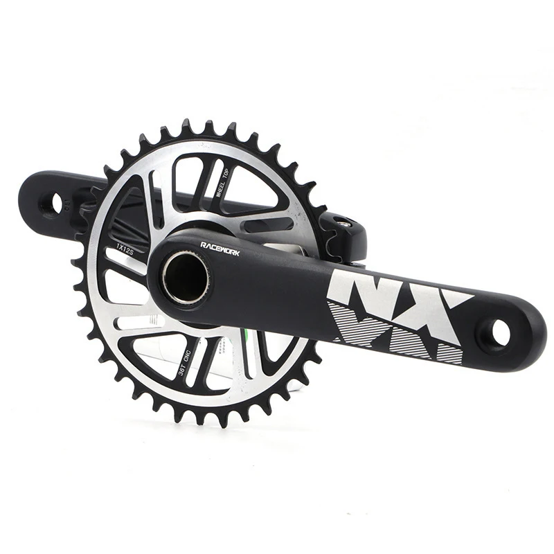 

Mountain bike crank GXP mtb crankset bicycle crank & chainwheel 12 speed gear positive and negative teeth bike parts