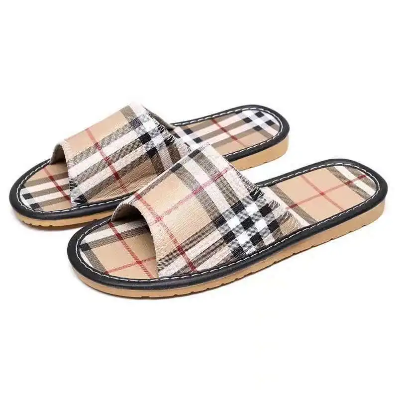 

New Men's Flat Slippers Women's Beach Sandals, Pictures