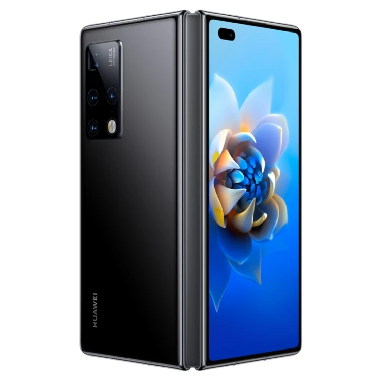 

Black Huawei Mate X2 5G TET-AN00 8GB+256GB China Version Kirin 9000 5G Octa Core 8.0 inch Inner Screen 6.45 inch Outer Screen