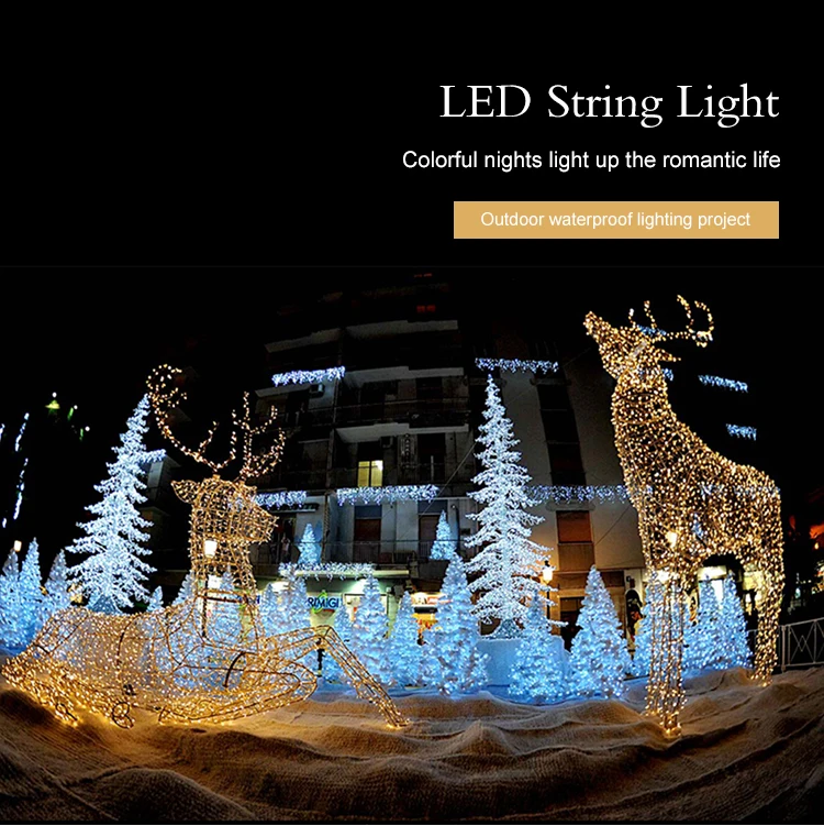 Professional Manufacturer Made Outdoor IP44 Holiday Decoration String LED Lamp