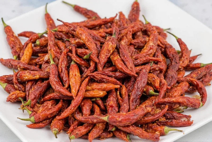 Dried Chilis in Jar
