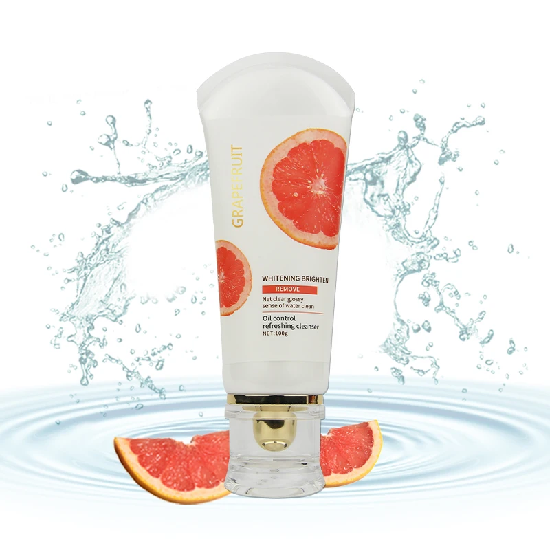 

Grapefruit Facial Cleanser Private Label Warming Foaming Face cleanser 100ml