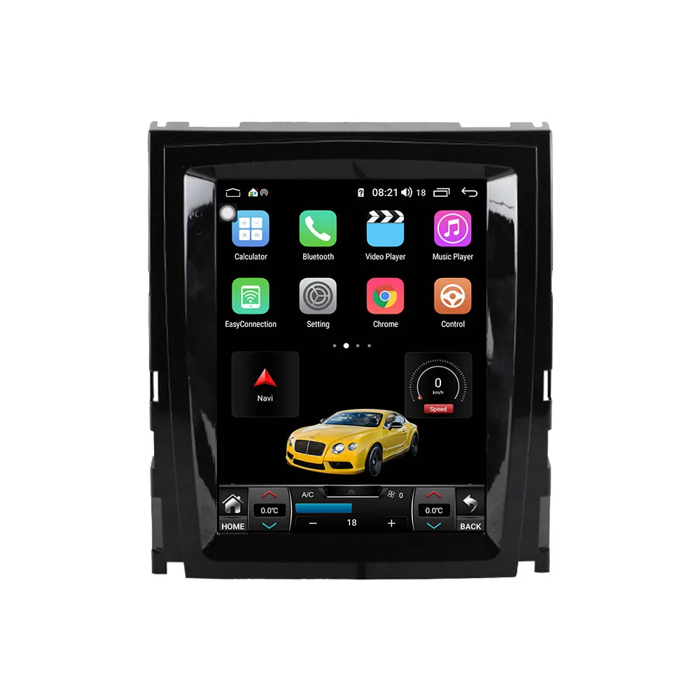 

For Cadillac Escalade Android 10.0 4GB Tesla style Car GPS Navigation HeadUnit Auto Stereo Multimedia Player Radio Tape Recorder