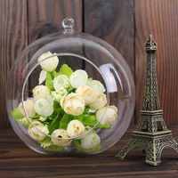 

Credit guarantee Cheap wholesale borosilicate glass hanging terrarium glass vase for plants and decoration accessories