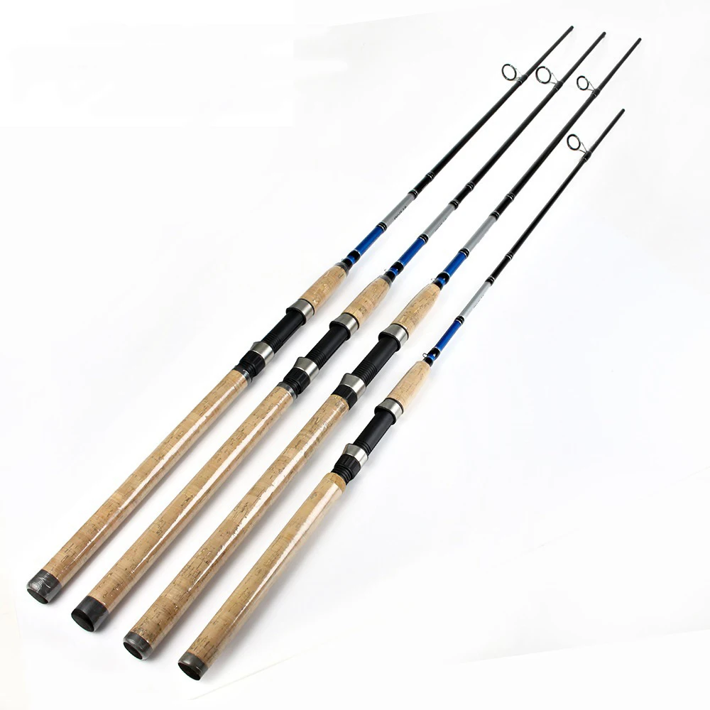 

Jetshark High Carbon Fishing Rod 2.1m 2.4m 2.7m High Strength Nylon Real Seats Light Weight Spinning Fishing Lure Rod