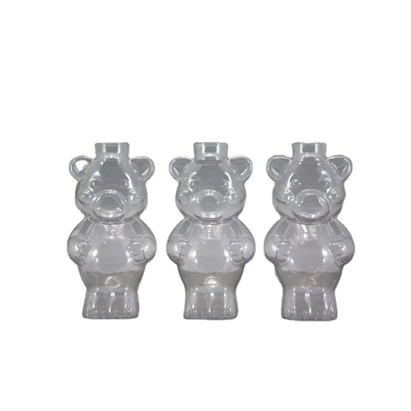 China Supplier Attractive Design 100ml Pvc Bear Shape Plastic Pill ...